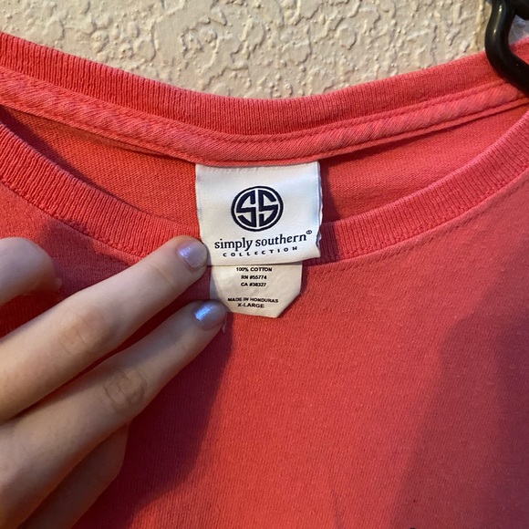 Pink SIMPLY SOUTHERN T shirt !! - Picture 3 of 3